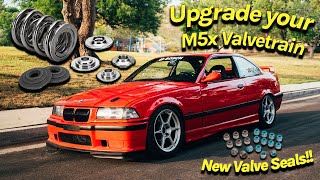 BMW M5x Valvetrain  Valve Stem Seal Replacement DIY Guide [upl. by Sheets]