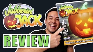 Jabbering Jack Talking Animated Pumpkin Halloween TUF Toys [upl. by Sirod]