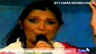 Cinzia Oscar  So bammenella e coppe e quartiere Live [upl. by Farro184]