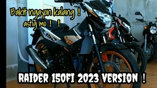 New Suzuki Raider 150fi 2023🔥Price and installment update！ [upl. by Onairot820]