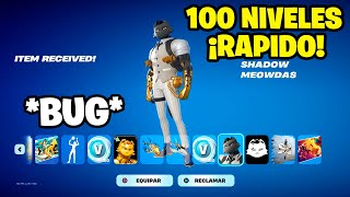 TRUCO Como SUBIR 100 NIVELES MUY RAPIDO en FORTNITE CAPÍTULO 2 REMIX BUG de EXPERIENCIA FORTNITE [upl. by Bower]