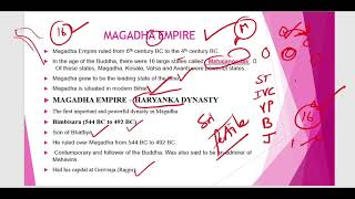 Magadha empire studentstreet10upscssc [upl. by Reppart]