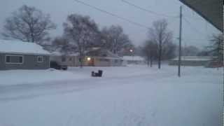 kincheloe michigan snow [upl. by Alleacim]