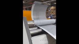 4 axis metal steel sheet plate circle arc rolling bending machine stainless steelaotomatic [upl. by Adelric897]