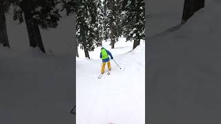 Skiing ⛷️ Gulmarg phase 1 Share with your loved ❤ once gulmargwinterskiing [upl. by Acissej]