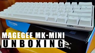 MageGee MKMini 60 Mechanical Wired Keyboard Unboxing [upl. by Rogers]