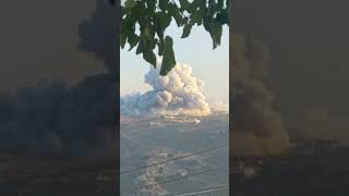 Chaos in South Lebanon Live Explosions and Fires  Urban War Scene [upl. by Nylime]