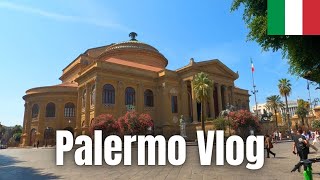 A Day in Sicily  Palermo Vlog 237 [upl. by Nylaret443]