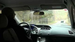 HONDA CIVIC 5D Diesel 22 ictdi inside driving [upl. by Lightman]