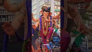 Mumbai Cha Maharaja Aagman 2025  22 Feet Khetwadi 12th Lane Ganesh  Tallest Ganesha in Mumbai [upl. by Sremmus]