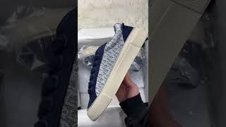 Coco Shoes  Denim Tears B33 Release White Blue Unboxing video review [upl. by Atsok746]