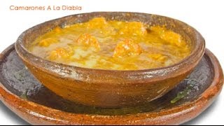 Receta de Camarones a la Diabla [upl. by Bambie]