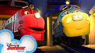 Roundhouse Song 🎶 Discover Chuggington All Aboard  Chuggington  Disney Junior [upl. by Notsecnirp886]