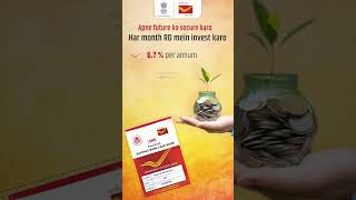 Build your savings with ease – Start Recurring Deposits at India Post [upl. by Pappano203]