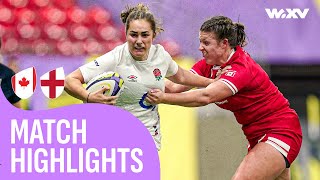 England become backtoback CHAMPIONS 🤯  Canada v England  Highlights  WXV 1 [upl. by Enrobyalc]