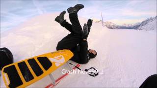 Cliff Walk Ice Flyer Toboggan Cresta Run SWITZERLAND WINTER FAMILY ACTIVITIES [upl. by Annuhsal]