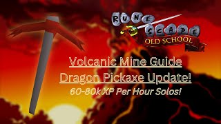 Volcanic Mine Solo Guide  Dragon Pickaxe Update [upl. by Anyer]