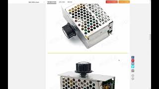 Comment brancher les fils sur un régulateur de tension 220 volts Aliexpress [upl. by Assirrec264]