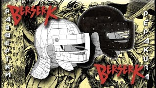 Pepakura развертки Guts helmet member of the Hawks [upl. by Standley]