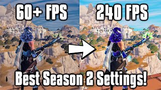 Fortnite Season 2 Settings Guide  FPS Boost Colorblind Modes amp More [upl. by Lunneta]