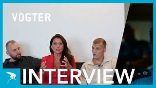 VOGTER  Interview Den svære scene [upl. by Jodi]