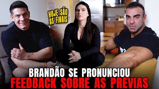 PRONUNCIAMENTO  FEEDBACK SOBRE AS PRÉVIAS  RAFAEL BRANDÃO [upl. by Comyns]