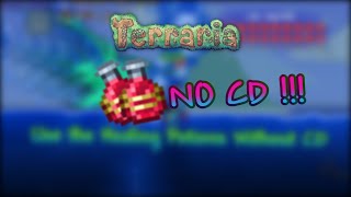 Terraria  Tips amp Tricks  Use the Healing Potions Without CD [upl. by Rogers]