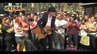 Michael Grimm performs Id Rather Go Blind on EXTRA [upl. by Riker857]