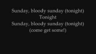 Sunday Bloody Sunday  U2 with lyrics [upl. by Webster564]