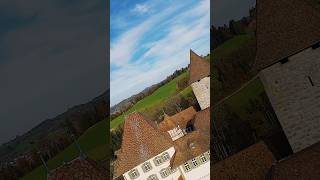 Another flight another castle just for fun drone flyswiss switzerland castle fpv views love [upl. by Burton]