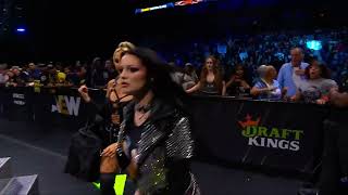 Saraya Entrance AEW Collision Sept282024 [upl. by Nomad]