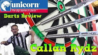 Unicorn Contender CALLAN RYDZ Darts Review [upl. by Etakyram]