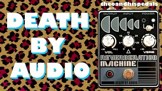 Death By Audio  Reverberation Machine  Bass  Reverb  Overdrive  theoandhispedals [upl. by Caz216]