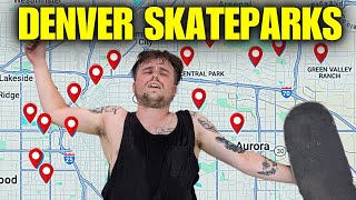 EVERY DENVER SKATEPARK SKATED amp RANKED IN 48 HOURS [upl. by Iaj704]