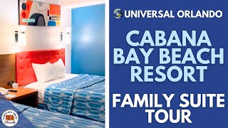 Universals Cabana Bay Family Suite Walkthrough [upl. by Ennagroeg]