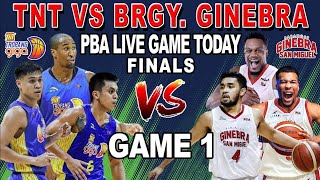 BRGY GINEBRA vs TNT Game 1 Finals  PBA Live Full Game Today  2K24 Game [upl. by Airehs633]