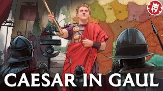 Caesar in Gaul  Roman History DOCUMENTARY [upl. by Wini779]