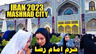 Imam Reza Shrine Inside  Mashhad Iran  2023 Walking Tour  4K [upl. by Heimlich3]