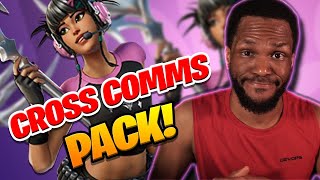 THE CROSS COMMS STARTER PACK IN THE FORTNITE ITEM SHOP [upl. by Whitnell]