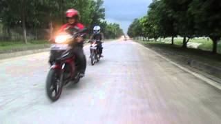 TVS TORMAX vs SUZUKI SATRIA FU [upl. by Fenn]