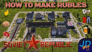 First Industry How to Rubles From Crops in Workers amp Resources ⛏️ Realistic mode ☭ Tutorial [upl. by Wheelwright903]