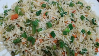 Vegetable fried rice  How to make vegetable fried rice  veg fried rice [upl. by Liagaba111]