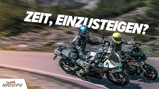 ElektroMotorräder Vergleichstest Zero DSRX vs Energica Experia in den Alpen [upl. by Silletram36]