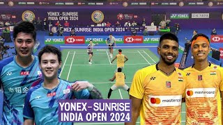 CHIRAG SHETTYSATWIKSAIRAJ VS LU CHING YAOYANG PO HAN YONEXSUNRISE INDIA OPEN 2024  R16 [upl. by Droc653]