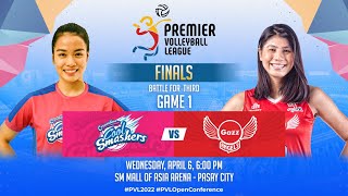 CREAMLINE vs PETRO GAZZ  Full Match  Finals G1  2022 PVL Open Conference [upl. by Hussey]