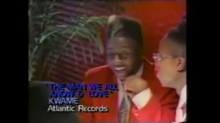 Kwame  The Man We All Know And Love 1989 [upl. by Eillom974]