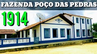 LINDA POR DENTRO E POR FORA ESTA É A FAZENDA POÇO DAS PEDRAS DESDE 1914 São João do CaririPB [upl. by Nairred]