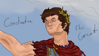 Constantine the Great Drawing Timelapse of Unbiased History [upl. by Mccandless460]