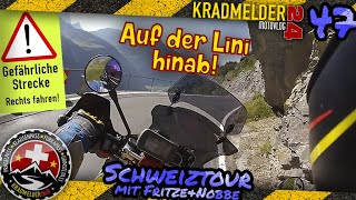 Die Lini hinab ✫ Klausenpass ✫ Straße des Schreckens Schweiztour ◙ MV47 [upl. by Hutchings405]