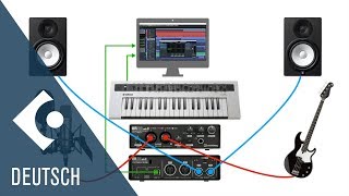 Wie man Audio und MIDI Hardware anschließt  Erste Schritte mit Cubase AI und LE [upl. by Suilenrac]